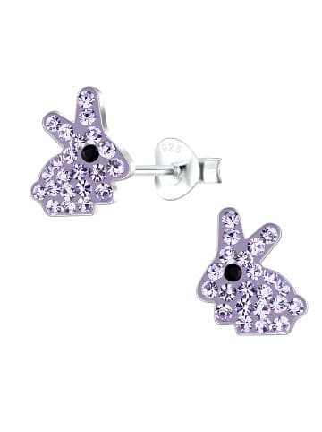 schmuck23 Silber Ohrringe 925 Hase 0,7 cm x 0,8 cm