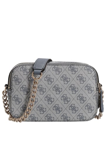 Guess Noelle II Crossbody - Umhängetasche 20 cm (dark taupe logo) in slate logo