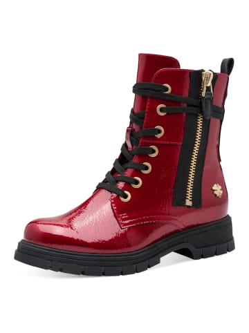 Marco Tozzi Stiefeletten rot