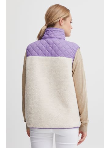 Oxmo Fleeceweste OXBetty in Lila