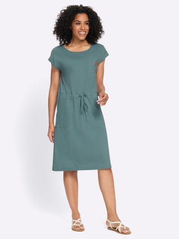 Sieh an! Jersey-Kleid in jade