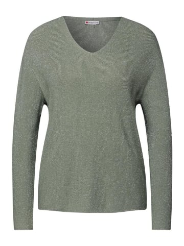 Street One Pullover in dusty milky green