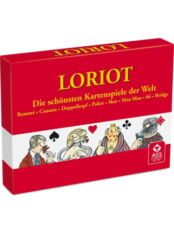 Cartamundi Deutschland Loriot Rommé | Die schönsten Kartenspiele der Welt. Rommé, Canasta,...
