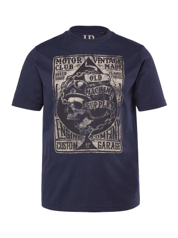JP1880 Kurzarm T-Shirt in navy blau