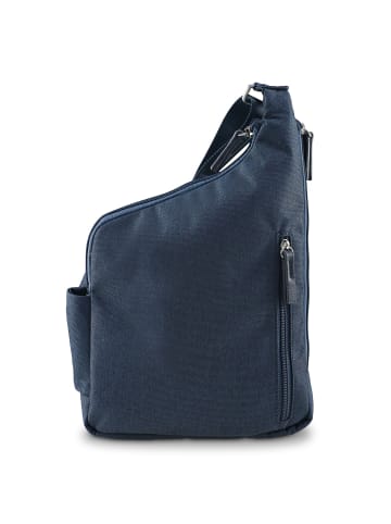 Jost Bergen Umhängetasche RIFD 27 cm blau