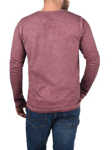 !SOLID Langarmshirt in rot