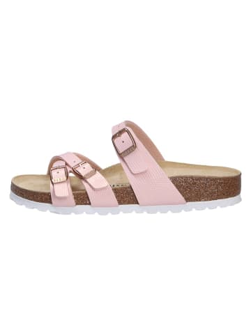 Birkenstock Tieffußbett Pantolette in rosa/pink