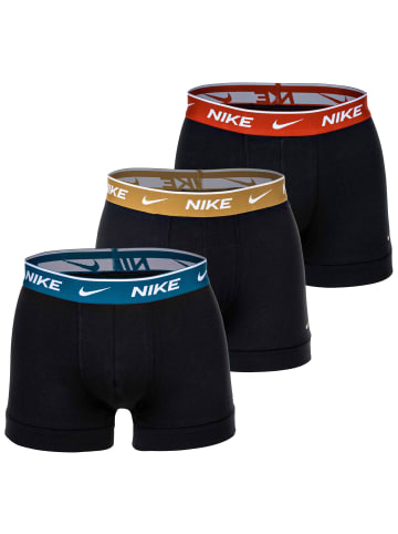 Nike Boxershort 3er Pack in Schwarz/Rot/Grau/Blau