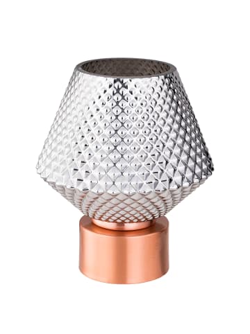 home24 Tischleuchte Tampere in Rauchgrau