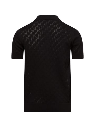 Karl Lagerfeld Poloshirt in schwarz