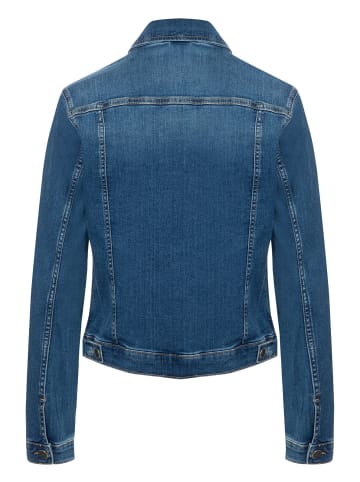 More & More Denimjacke in middle blue denim