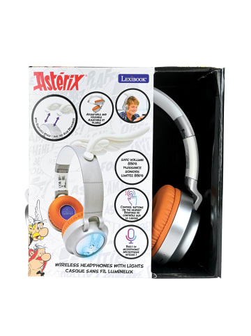 Lexibook Astérix 3D Bluetooth® Kopfhörer beleuchtet faltbar