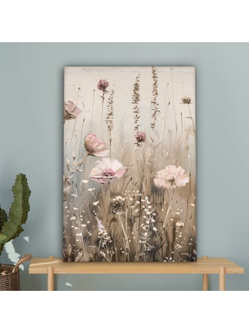 MuchoWow Poster mit Leiste Blumenfeld (BxH)