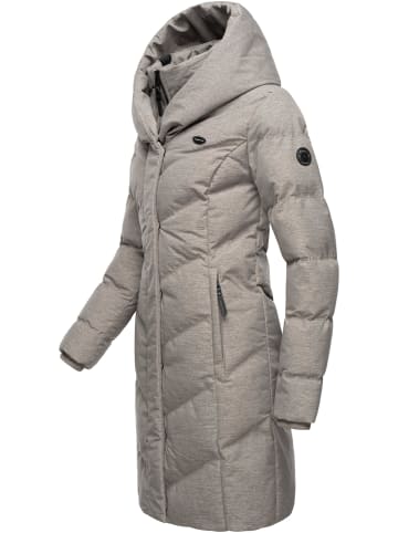 ragwear Wintermantel Natalka Melange in Bone