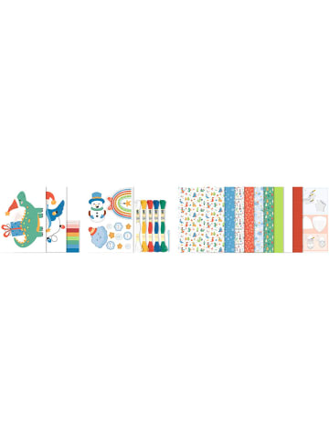 URSUS Papier Bastelset Winter Holidays - ab 5 Jahren