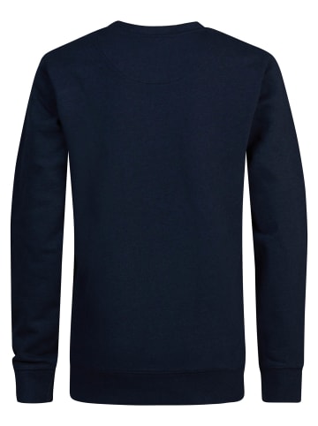 Petrol Industries Sweater mit Aufdruck Oak Park in Blau