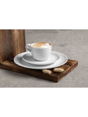 Seltmann Weiden 6er Set Kaffeetassen mit Untertassen Terra 260 ml in Moosgrün