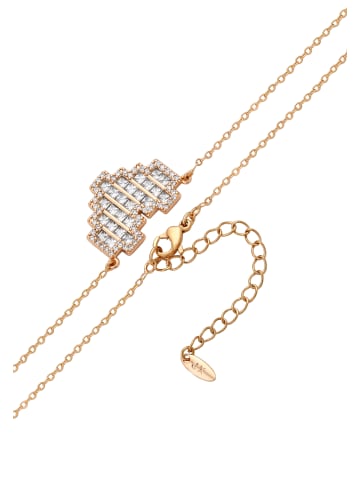 faina Women Charm Necklace in Rose Gold