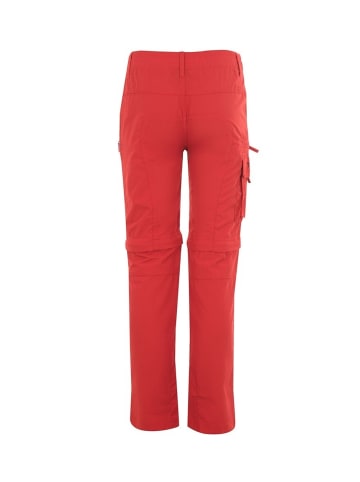 Trollkids Zip-Off Hose "Oppland Slim Fit" in Rot