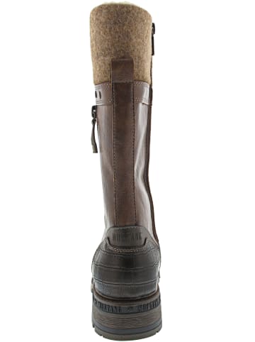 Mustang Schnürstiefel Braun