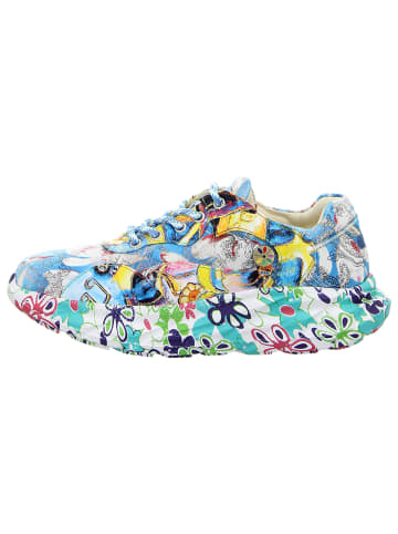 LAURA VITA Schnürschuh in blau