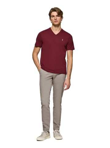 Polo Club T-SHIRT in Granat