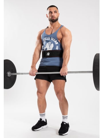 Gorilla Gorilla Wear 4 Zoll Premium Leder Hebegürtel - Schwarz