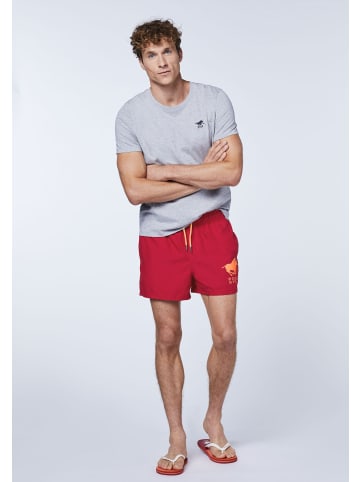 Polo Sylt Badeshorts in Rot