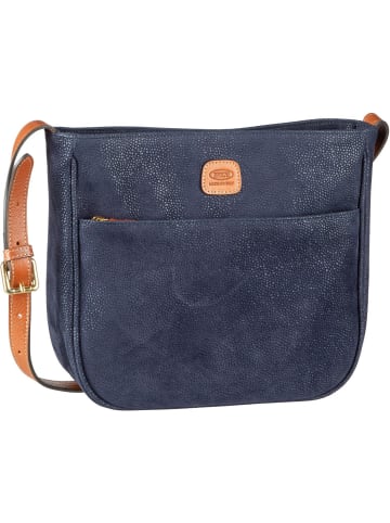 BRIC`s Beuteltasche Life Shoulderbag Anna in Blu