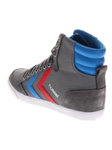 Hummel Sneaker High in Grau/Blau