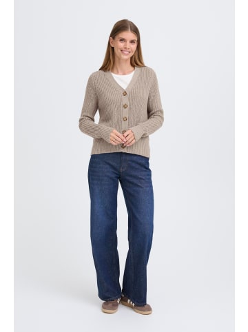 Oxmo Strickjacke OXKanna in Grau