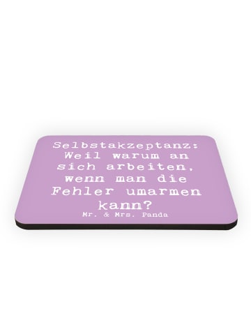 Mr. & Mrs. Panda tafelmagnet Spruch Selbstakzeptanz Umarmen mit ... in Lavendeltraum