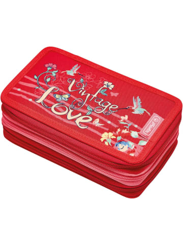 Herlitz Schüleretui TriCase 31-teilig Vintage Love Polyester BxHxT 190x115x70mm