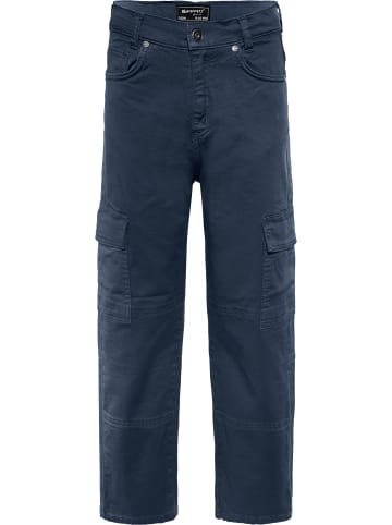 Blue Effect Baggy Cargo Pant slim fit in nachtblau