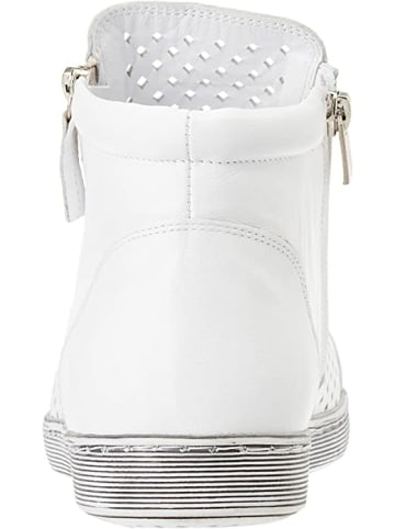 Esgano Stiefeletten für Damen in weiß