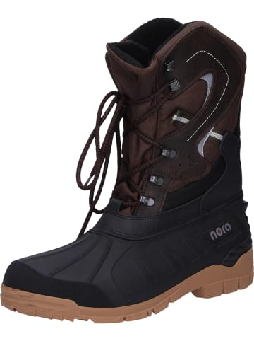 Spirale Winterstiefel Till Canadian gefüttert in schwarz/braun