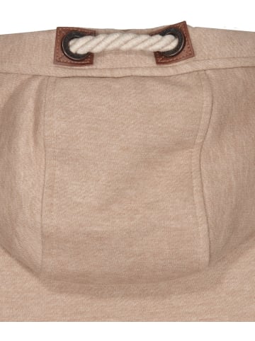 naketano Hoodie "Schwarzkopf" in Braun