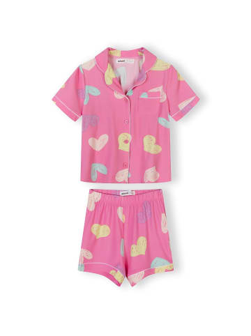 Minoti 2-er Pack Pyjama 30PJ156 in pink