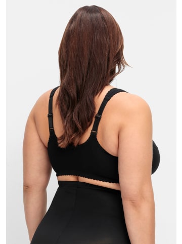 sheego Bügelloser BH in schwarz