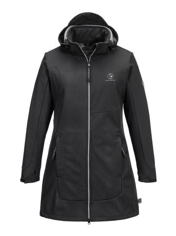SCHIETWETTER Softshelljacke "Enterhaken Cassy" in black pattern