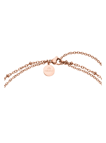 PURELEI Kette Plain 50 cm in Rosegold