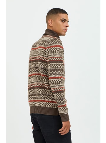 BLEND Strickpullover BHPullover in Braun