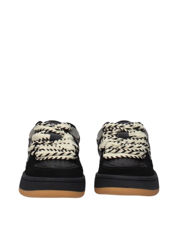Barrow Schwarz Leder Low Top Sneaker