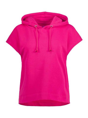 Gina Laura Hoodie-Shirt in orientpink