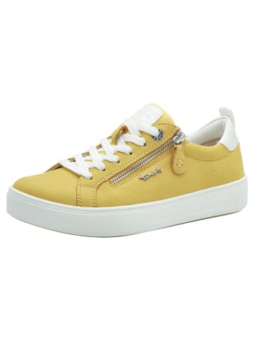 Tamaris COMFORT Sneaker in YELLOW NUBUC