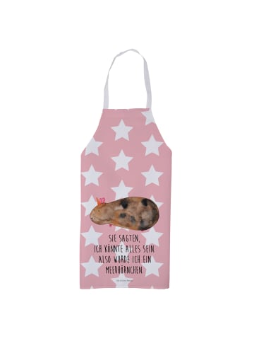 Mr. & Mrs. Panda Schürze Einhorn Meerschweinchen mit Spruch in Rot Pastell