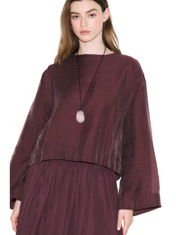 MANUKA Blouse in Bordeaux