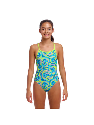 Funkita Ice Slicer einteiler Schwimmanzug chlorbeständig in grün