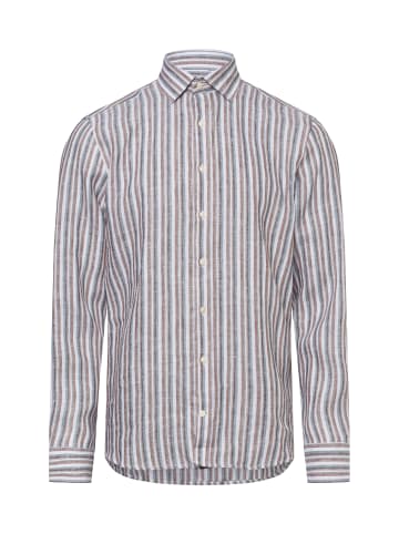 Bugatti Freizeithemd Kent in braun mehrfarbig