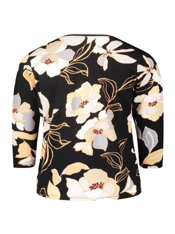 Betty Barclay Basic Shirt mit Print in Schwarz/Beige